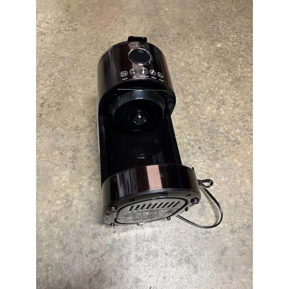 Cuisinart Stainless Steel 12-Cup Coffee Maker, Black- Used